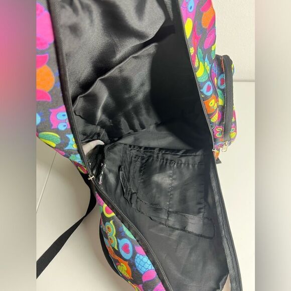 Double Dutch Club Backpack Owls Black Pink OS - Picture 8 of 9